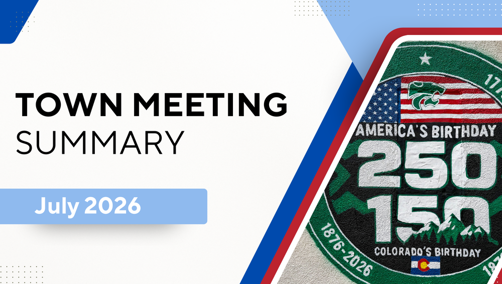 Fleming Colorado July 2026 Town Meeting Summary