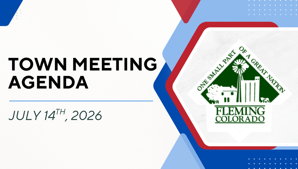 Town Council Meeting July 2026 Agenda