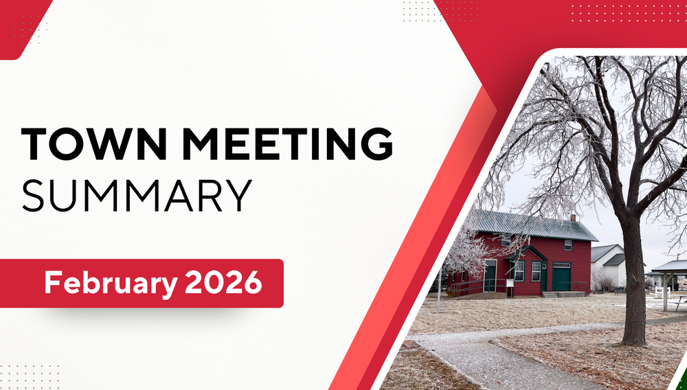 Fleming Colorado Town Meeting Summary February 2026
