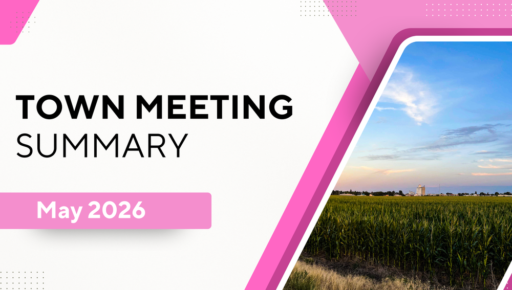 Fleming Colorado Town Meeting Summary May 2026