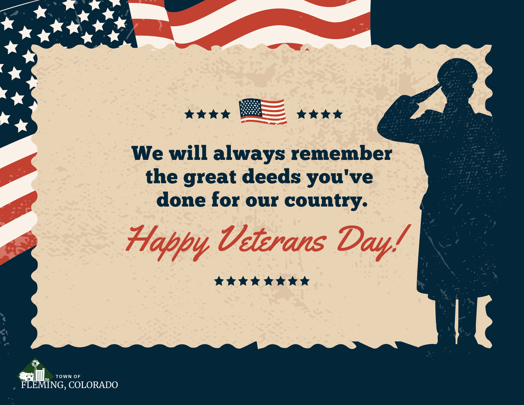 Fleming Colorado 2025 Veterans Day