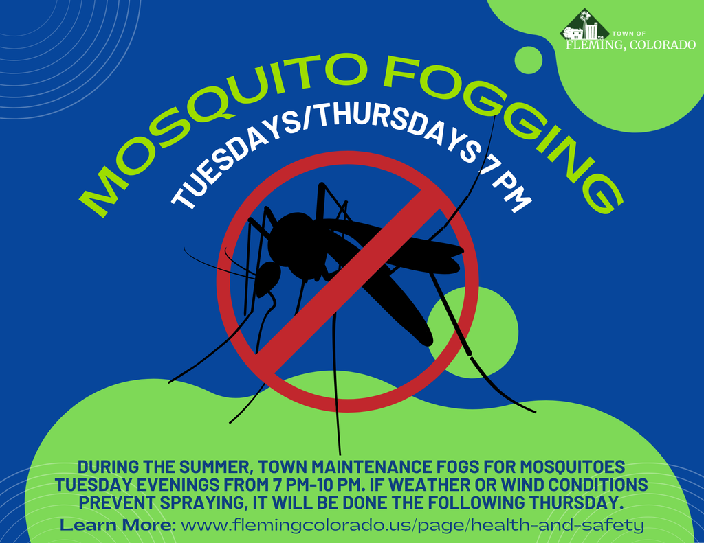 Fleming Colorado Mosquito Fogging Summer 2026