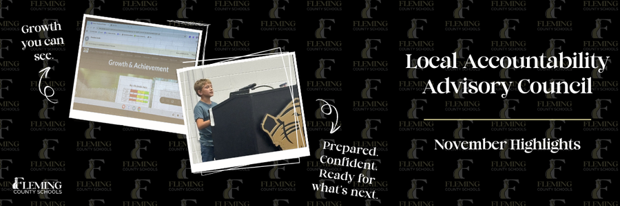 Simons Middle School Students Showcase Learning Growth Through BRIDGE Performance Indicator Portfolios at LAAC Meeting