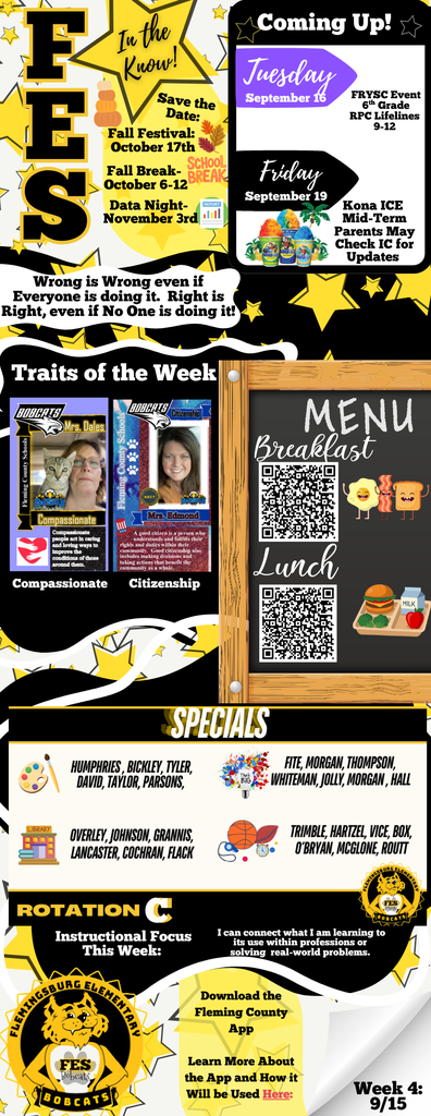 FES in the Know Week 4