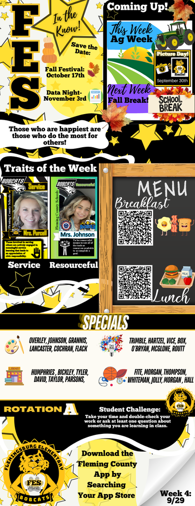 Week of September 29