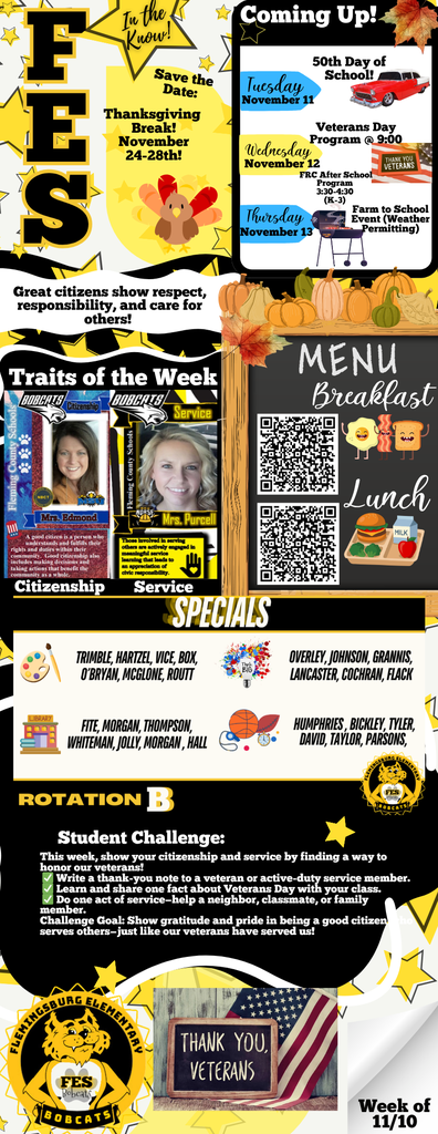 FES In the Know! November 10