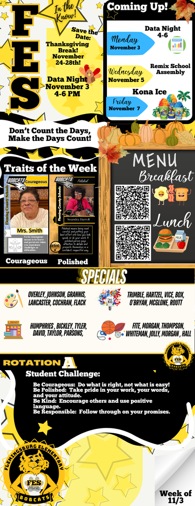 FES in the Know November 3