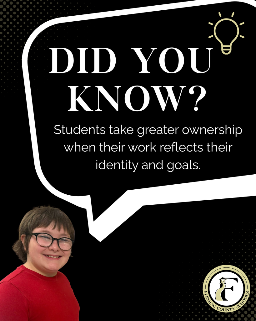 Did You Know: Agency Grows When Students See Their Work as a Reflection of Who They Are?