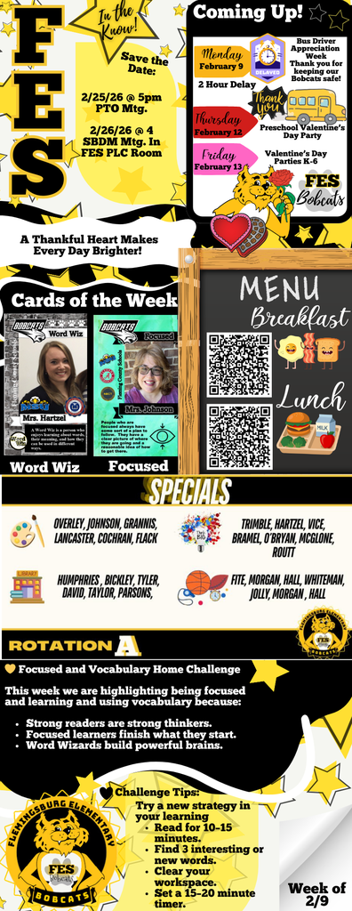 FES In the Know - 2/9/26-2/13/26