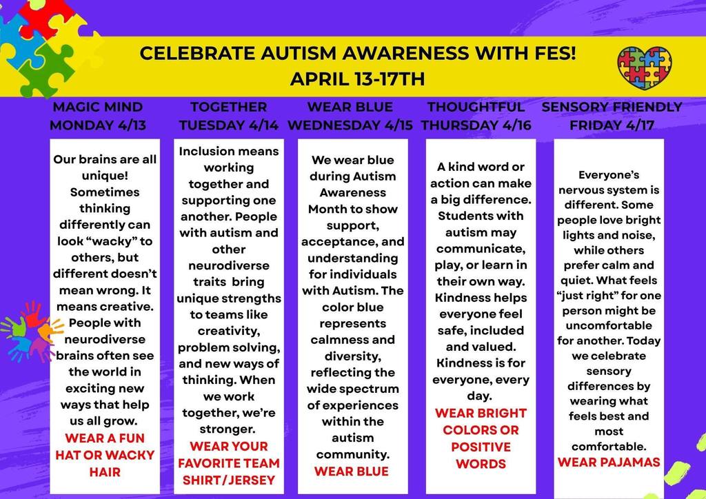 Autism Awareness with FES
