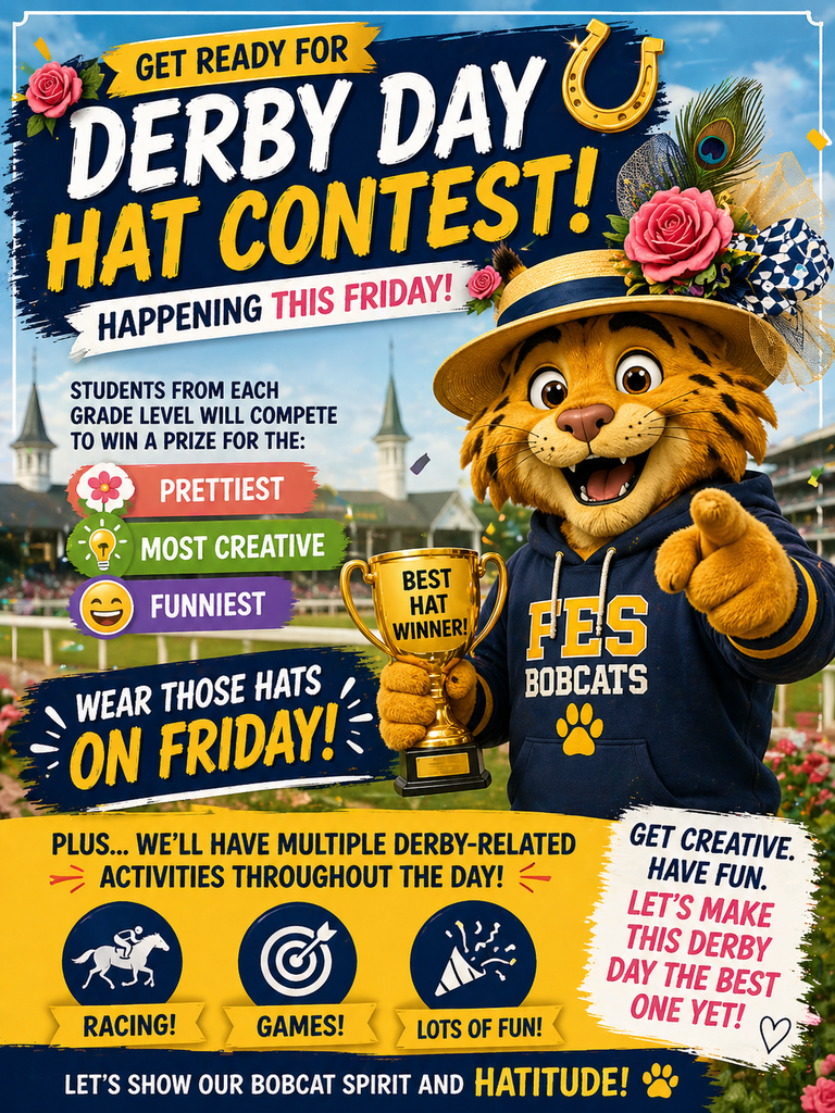 FES Derby Day Hat Contest and Activities. 