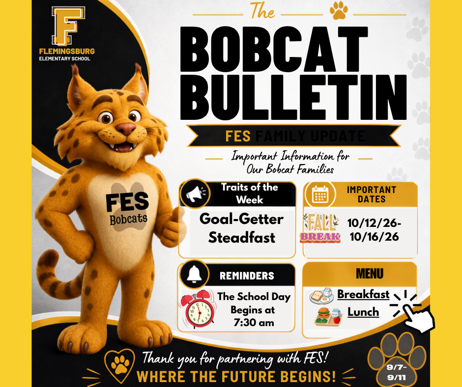 Bobcat Bulletin 9/7
