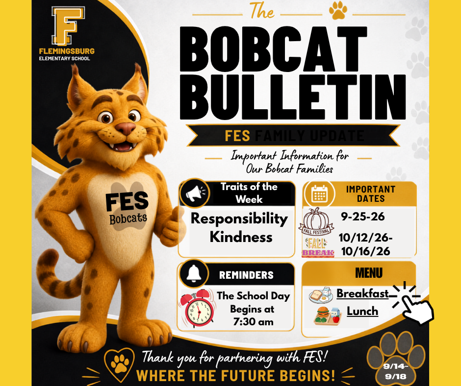 Bobcat Bulletin 9/14