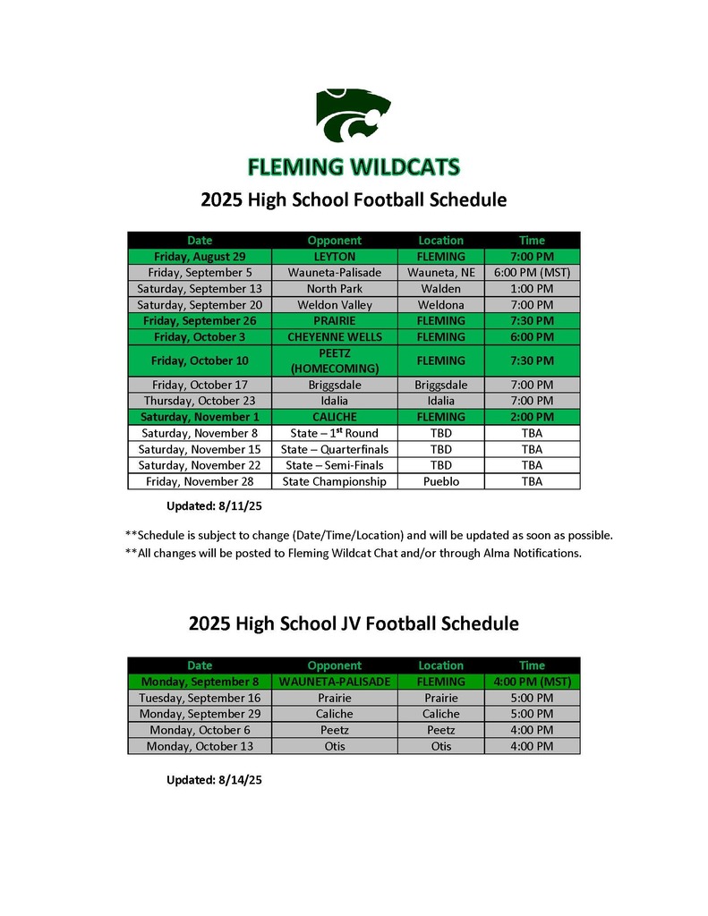 HS Football