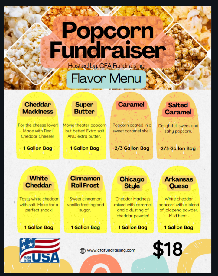 Popcorn Fundraiser