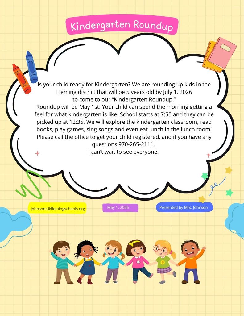 kindergarten round up