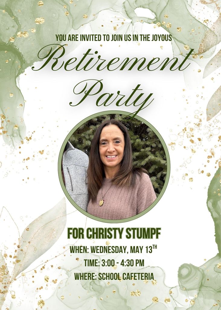 retirement party Christy Stumpf