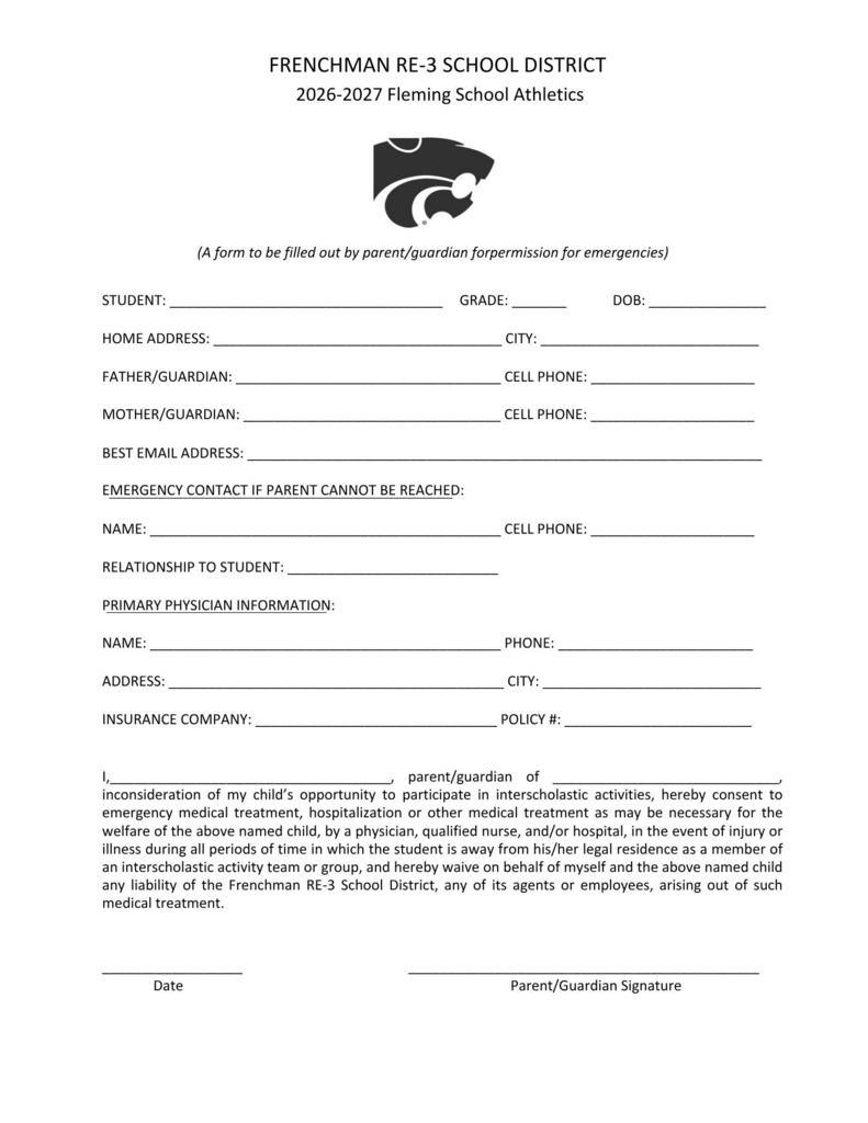 Athletic packet