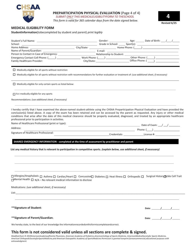Athletic packet