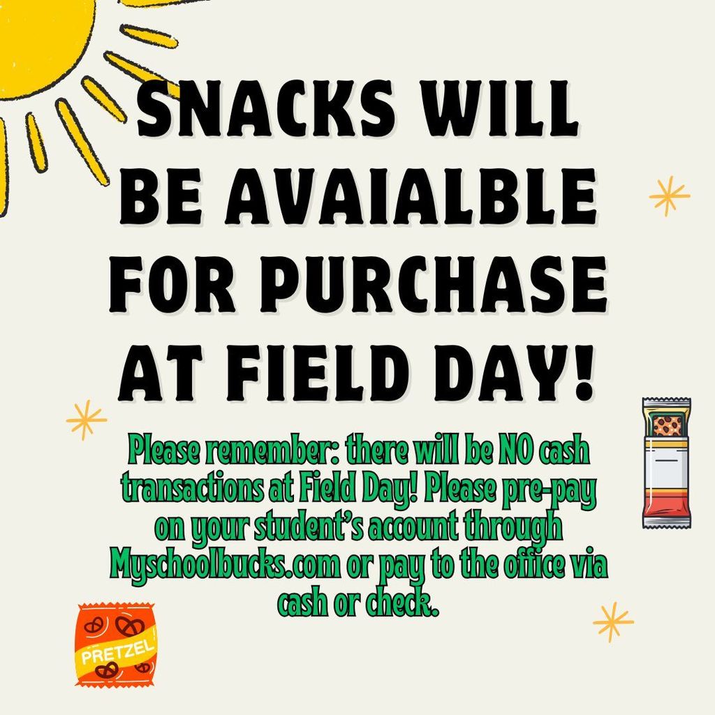 Snacks for field day
