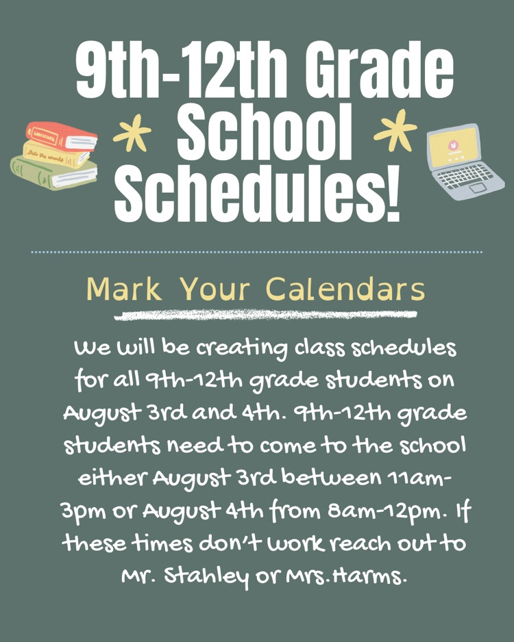 school schedules 