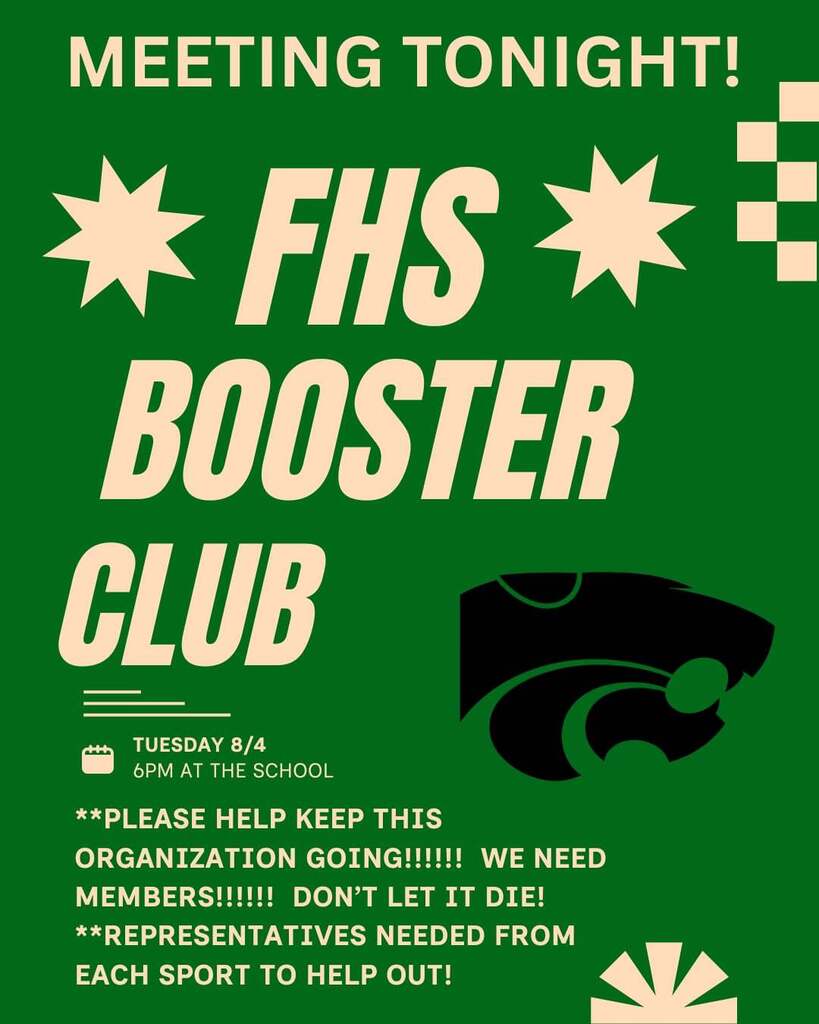 booster club meeting