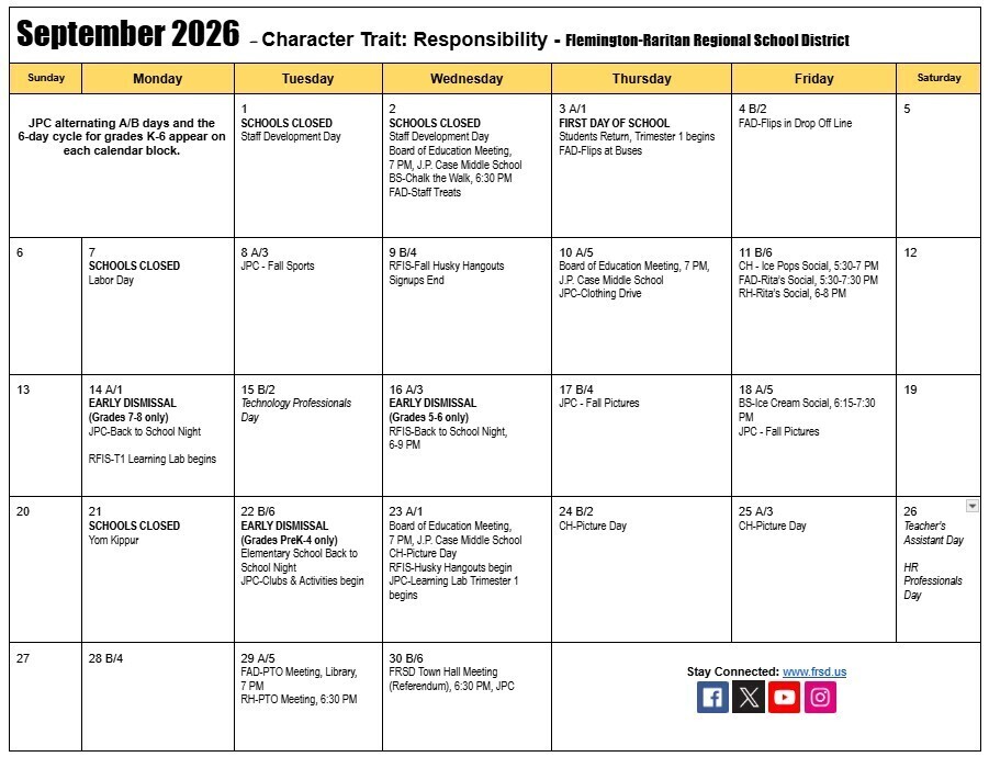 September events