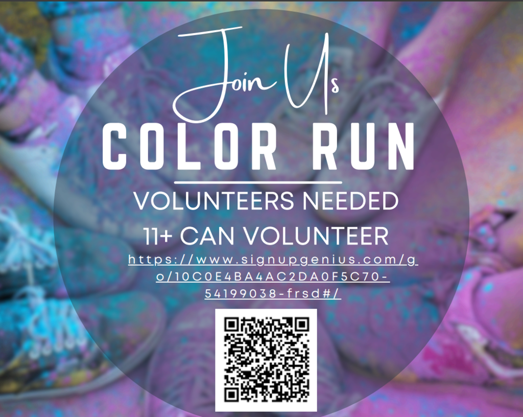 color run voluteers are needed