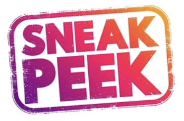 sneak peek