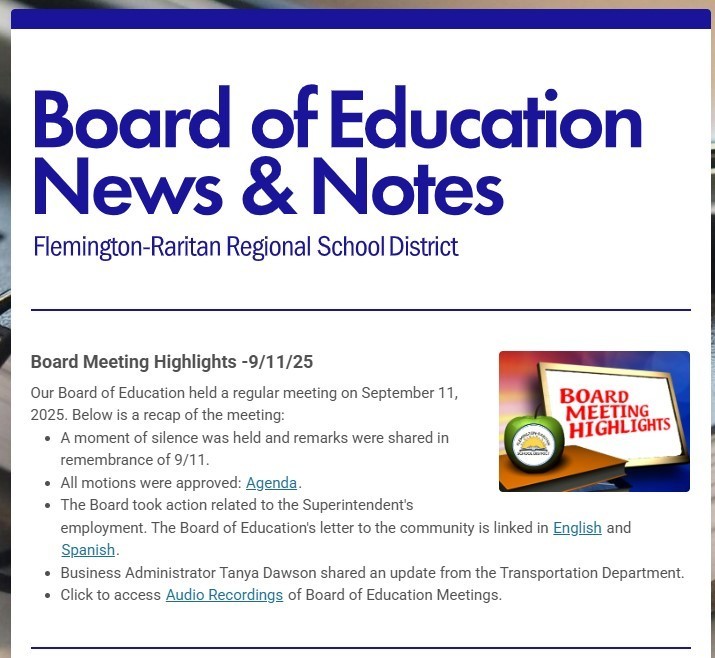 BOE News and Notes