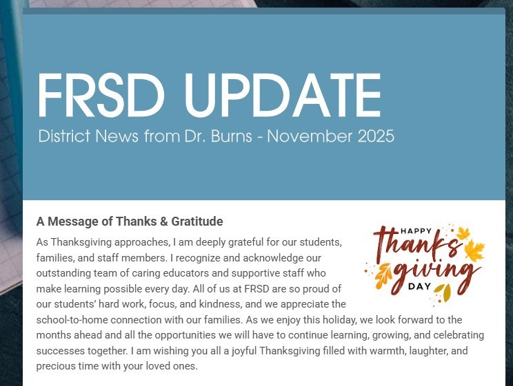 FRSD Update