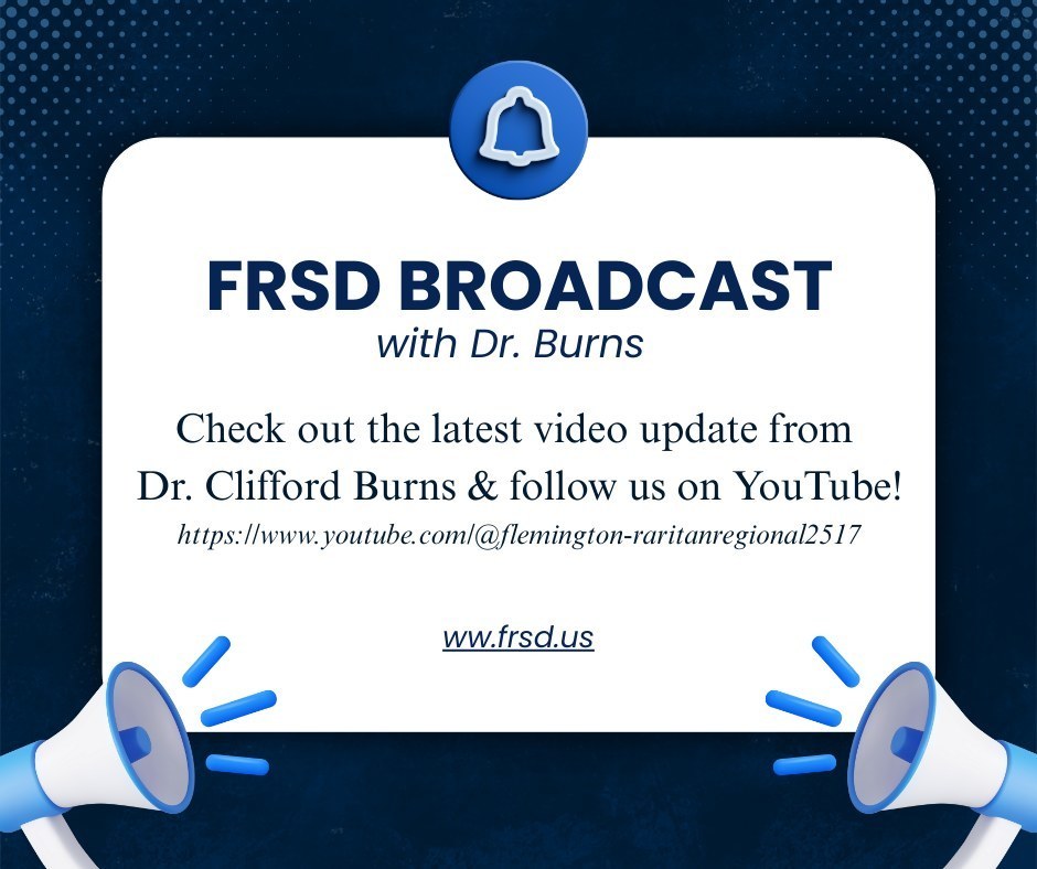 FRSD Broadcast with Dr. Burns