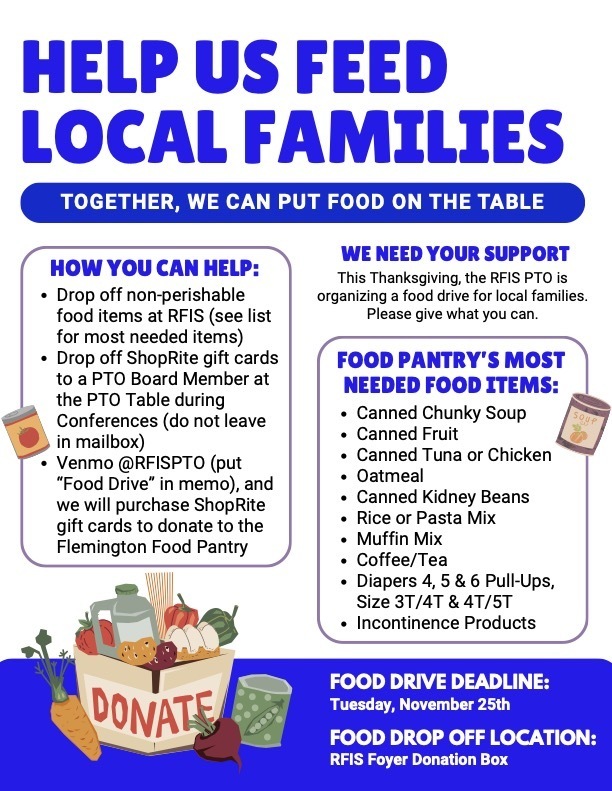 RFIS PTO Food Drive Flyer v2