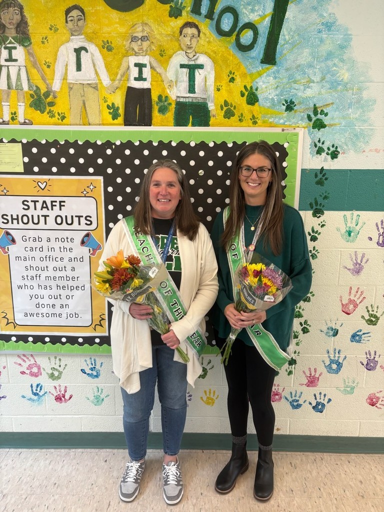 Copper Hill Teacher of the Year and ESP of the year 2025