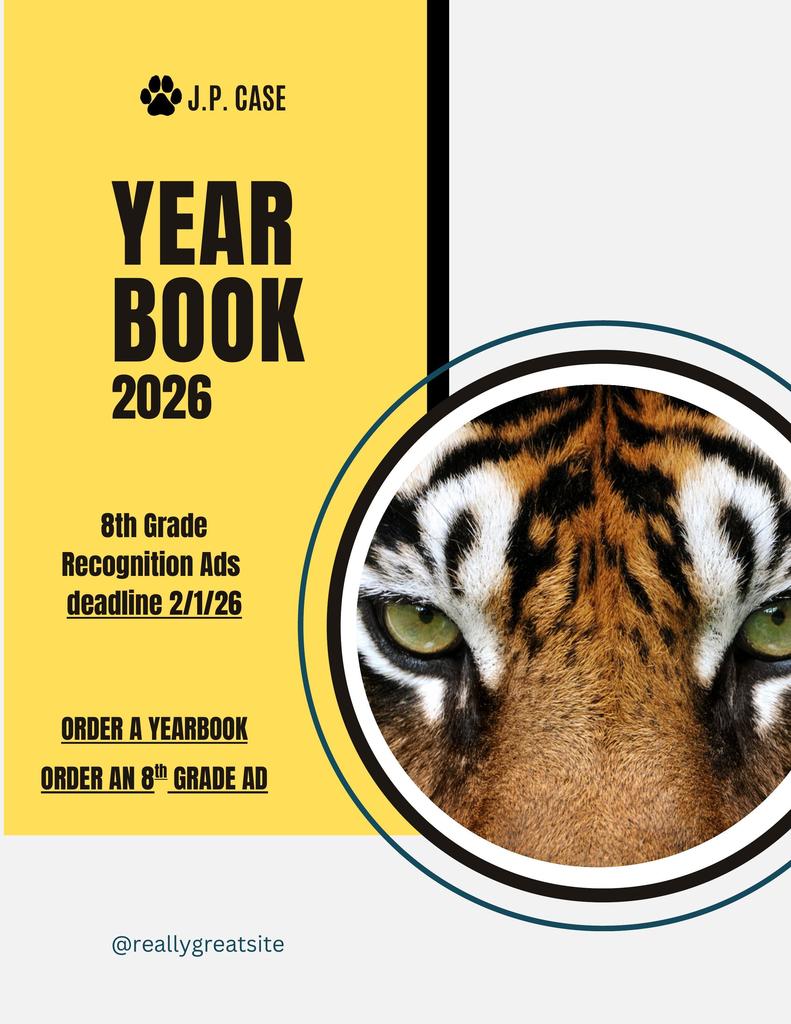 JP Case Yearbook Reminder!