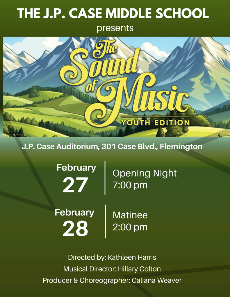 The Sound of Music at JP Case Middle School