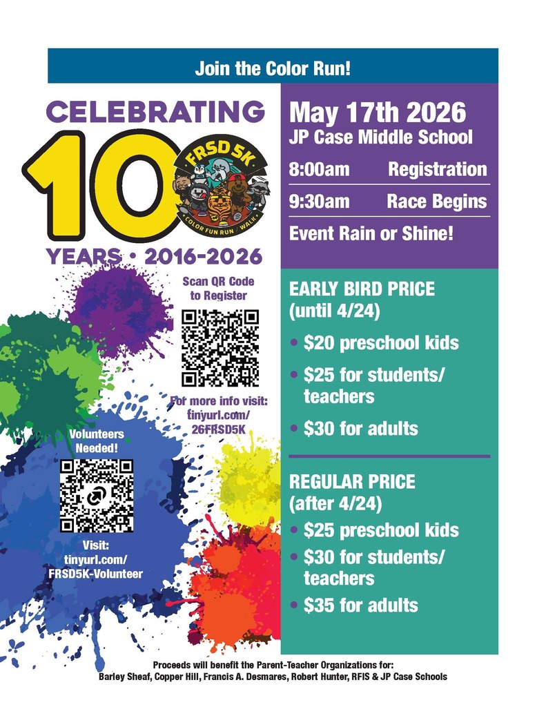 Color Run Info Flyer