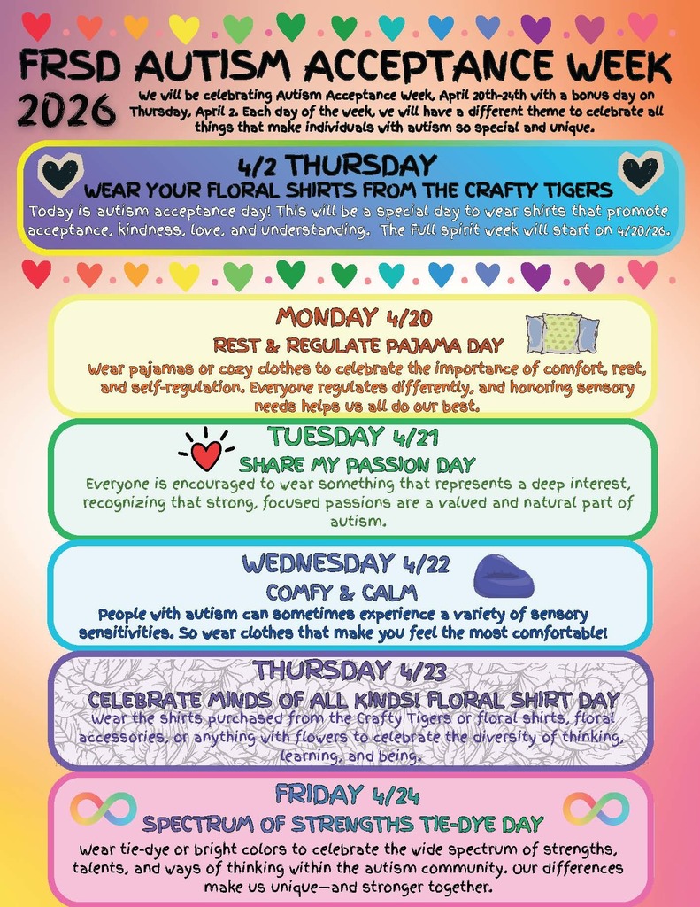 autism spirit week
