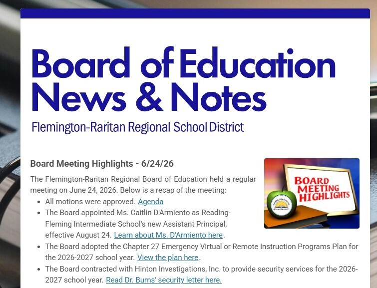 BOE News and Notes