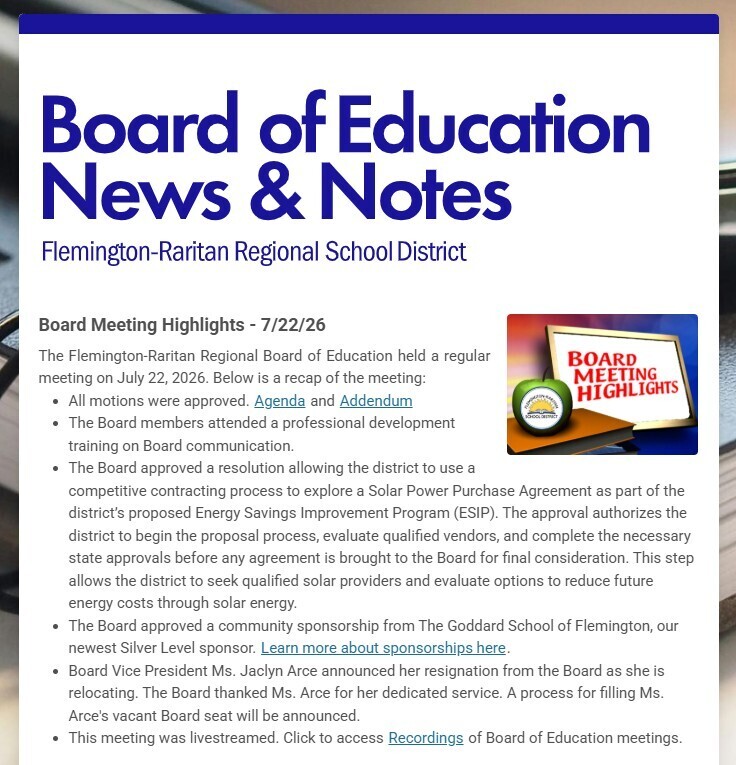 news and notes