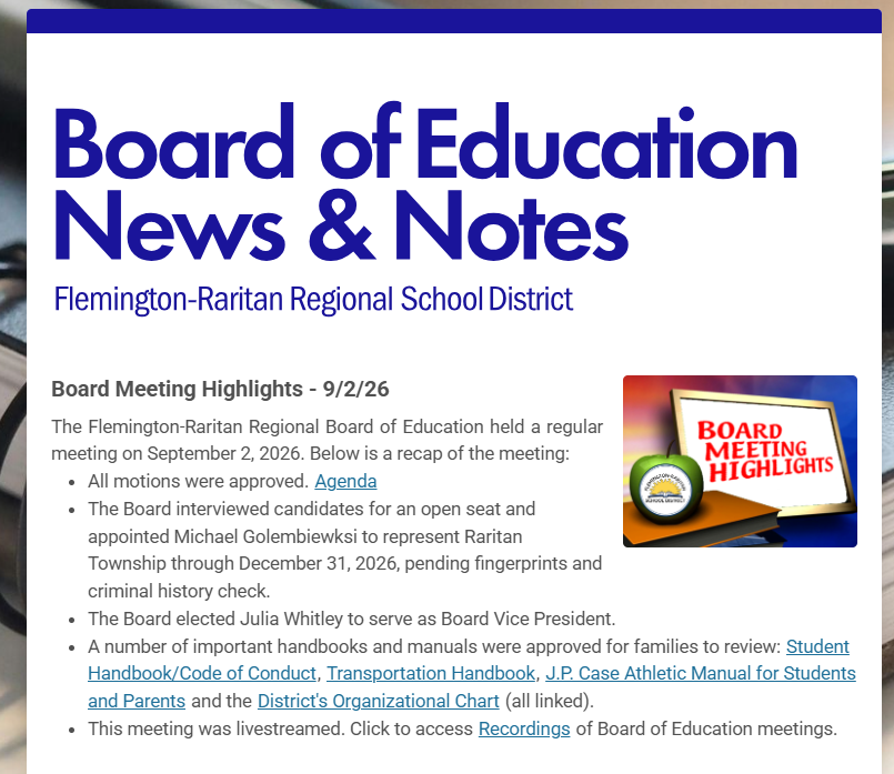 News and Notes