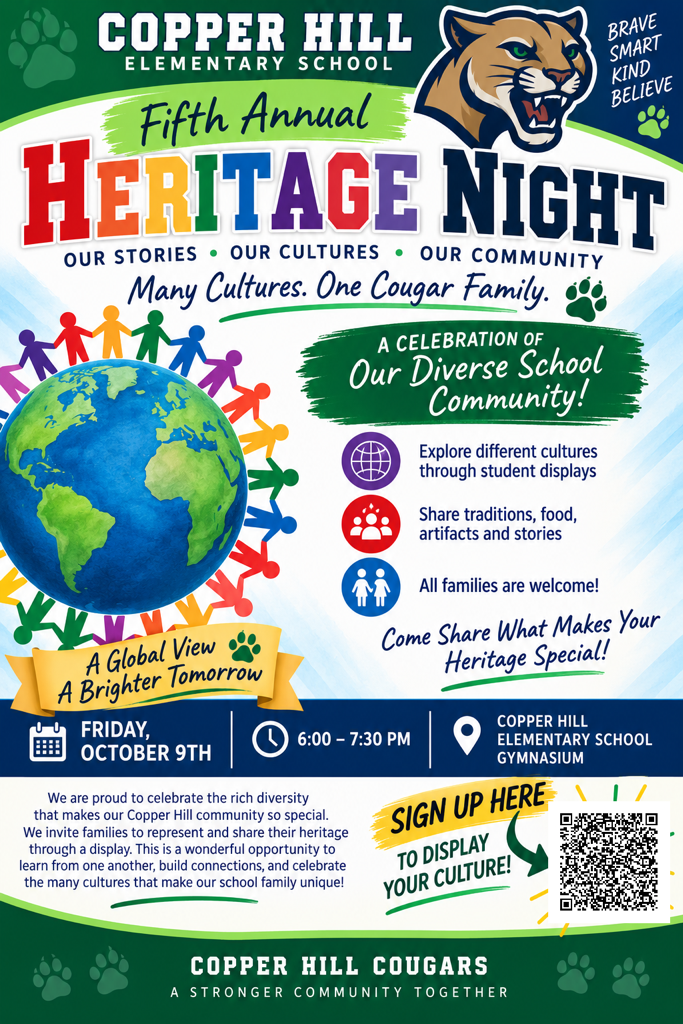 Heritage Night Flyer