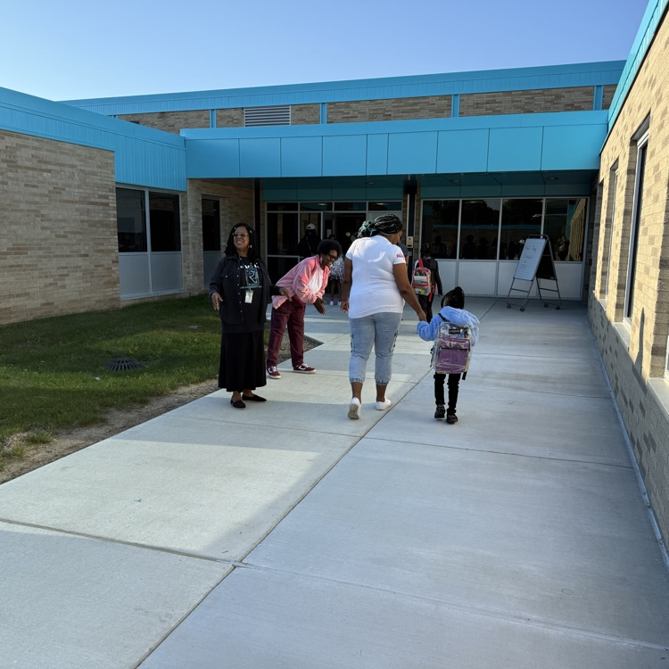 first day of school Brownell STEM Academy