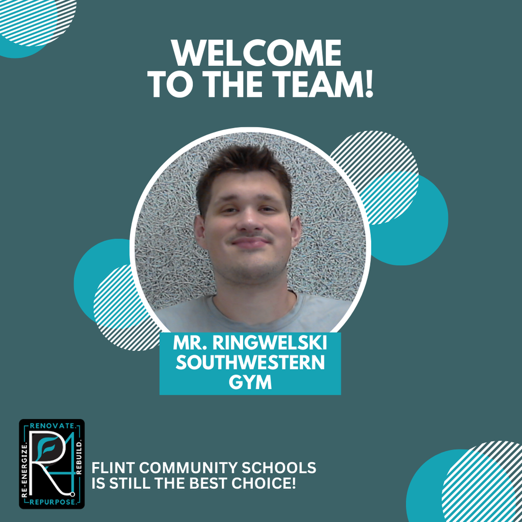 Welcome to the team! Mr Ringwelski Southwestern Gym