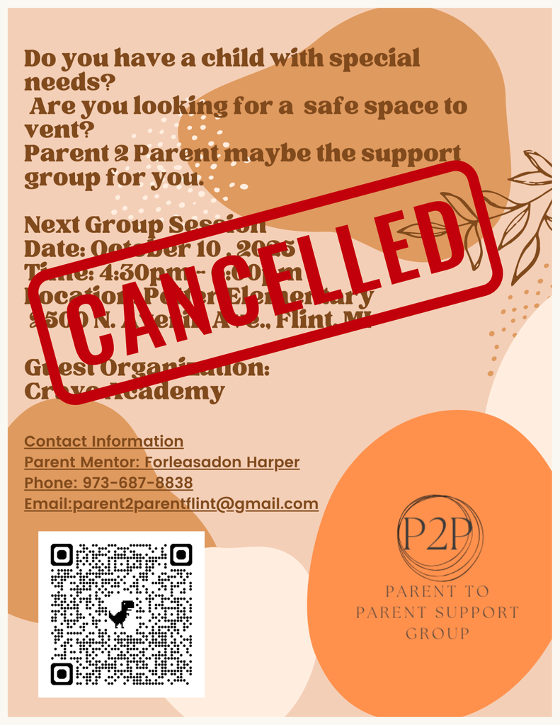 Parent2Parent Flint Support Group Meeting
