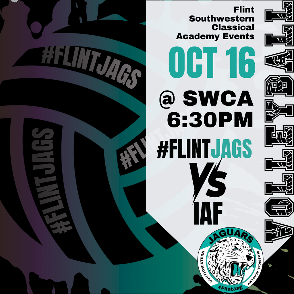 Flint Southwestern Classical Academy Events Oct 16 @ SWCA  6:30PM #FlintJags VS IAF