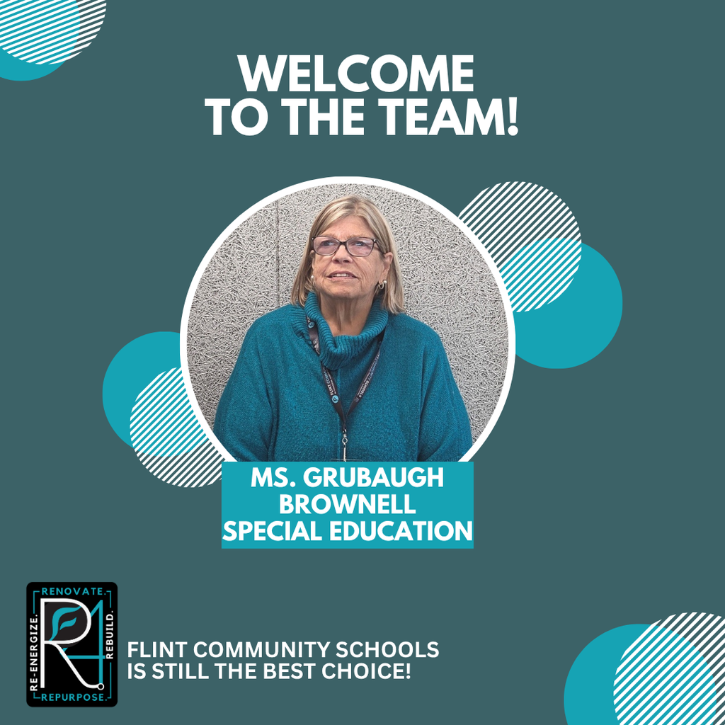 welcome to the team! Ms grubaugh brownell special education flint community schools is still the best choice!
