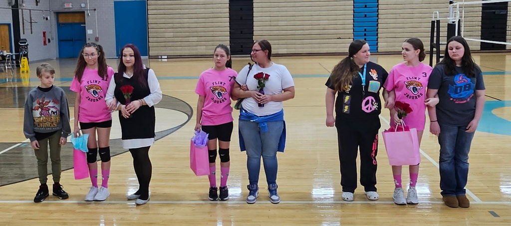 Last night, we celebrated our amazing seniors on the Southwestern Classical Academy volleyball team!