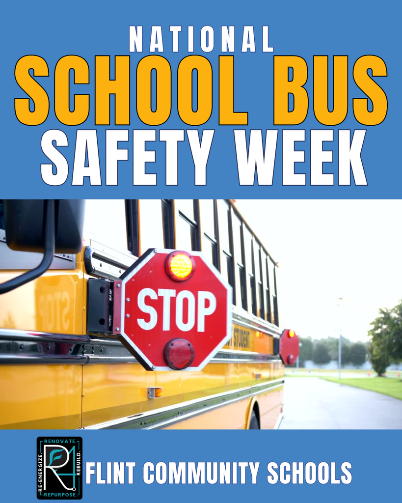 National School Bus Safety Week Flint Community Schools