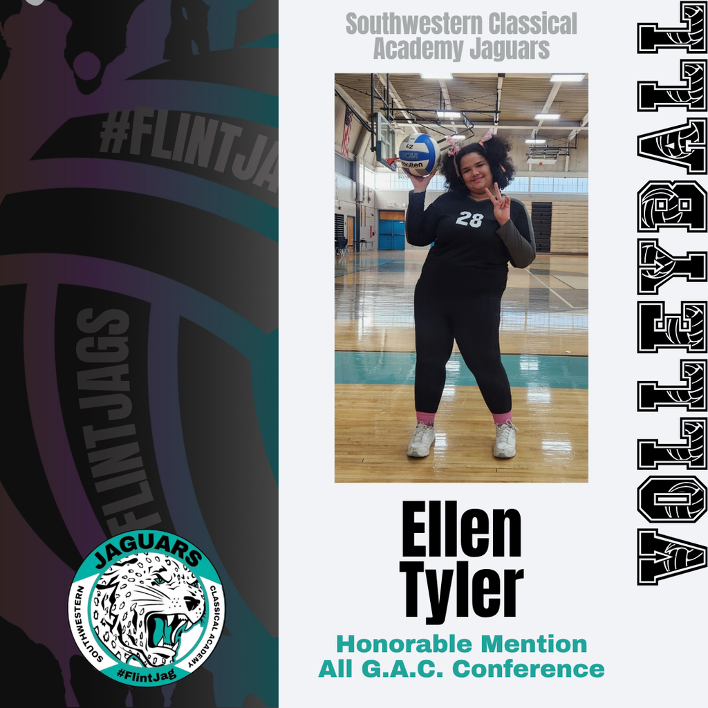 Flint Jaguars Volleyball News! š Weāre proud to announce that FOUR of our scholar-athletes have been named All G.A.C. Conference Players!